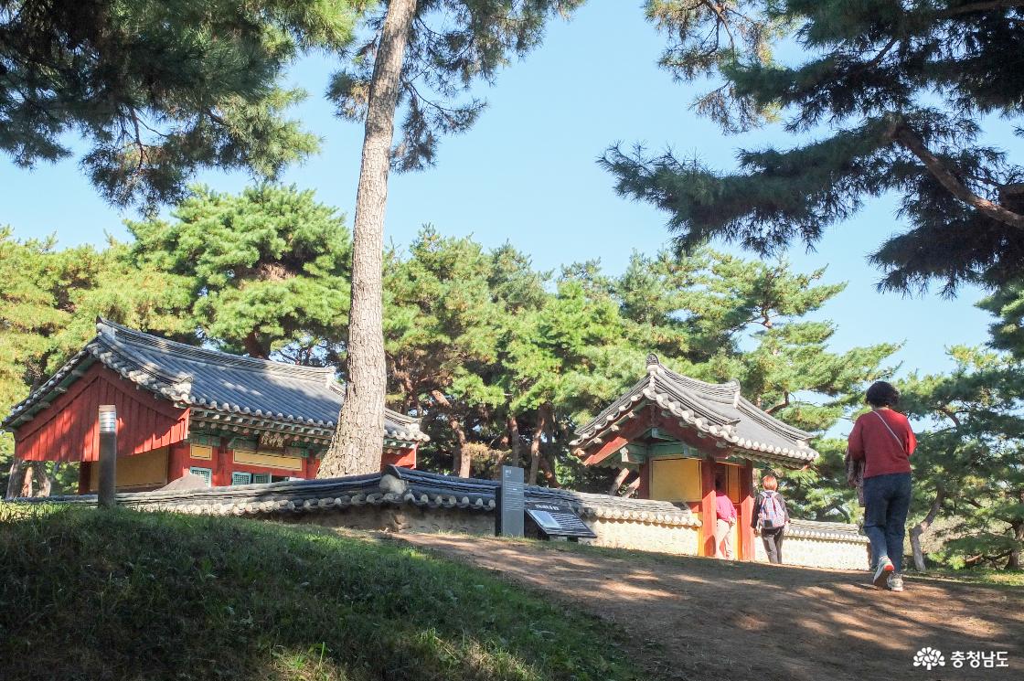 고마나루 곰사당의 모습