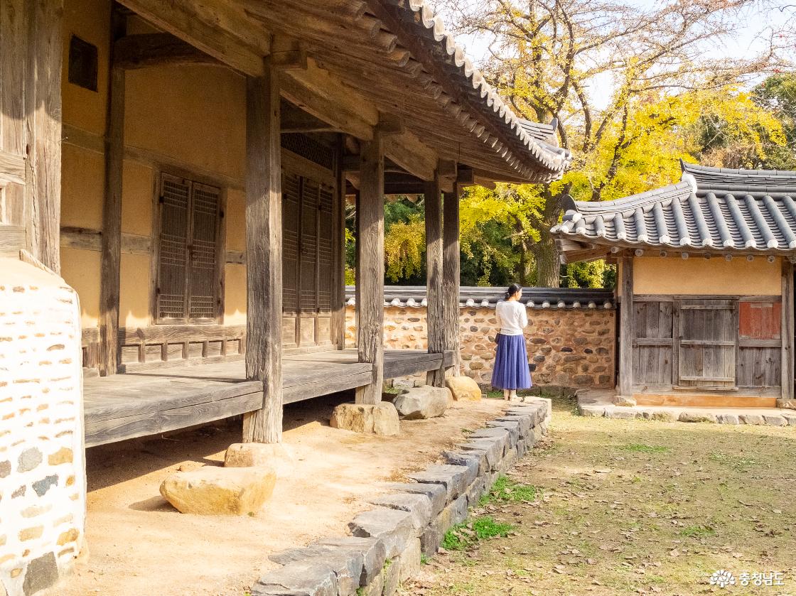 보령시 청라 은행망을 신경섭 가옥의 모습