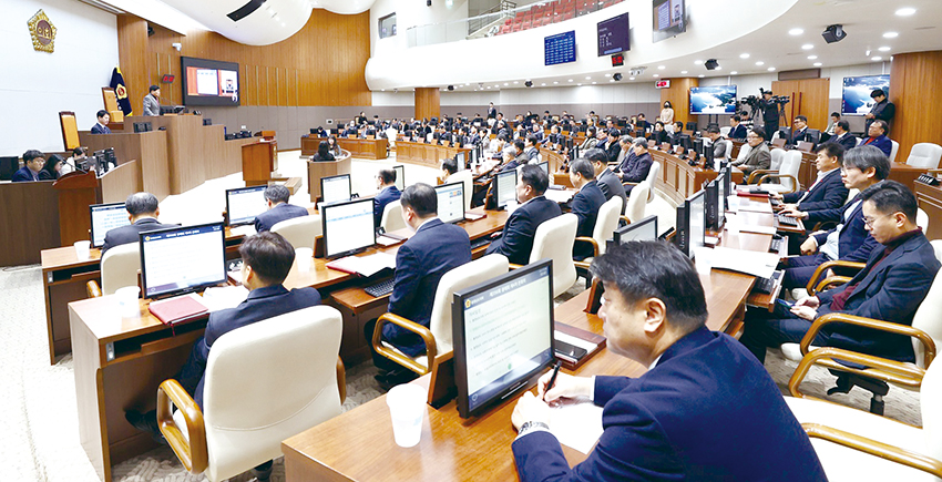 2025년도 예산안 등 109개 안건 처리