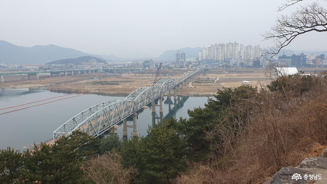 공산성에서 내려다보이는 금강교