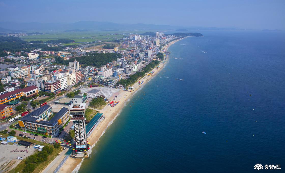 (保宁)大川海水浴场全景