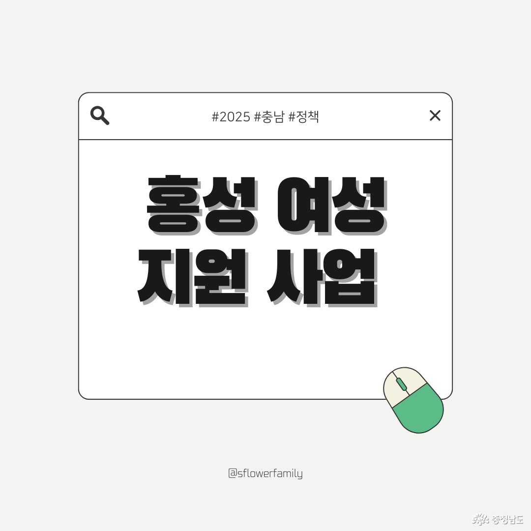 홍성 여성 지원 사업