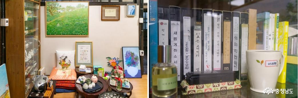 풀꽃문학관 내부 모습