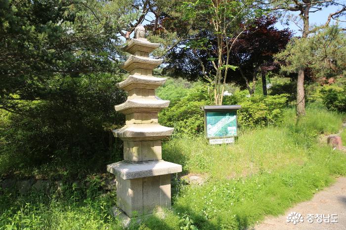 포저 조익선생 묘소의 석탑