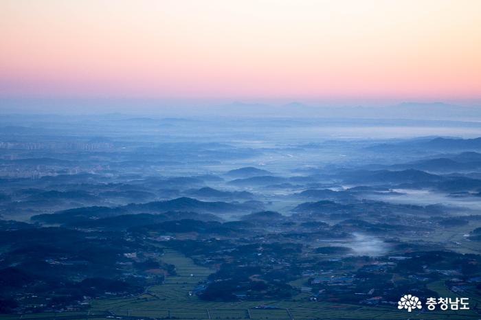 오서산, 노을과 일출이 아름다운곳 사진