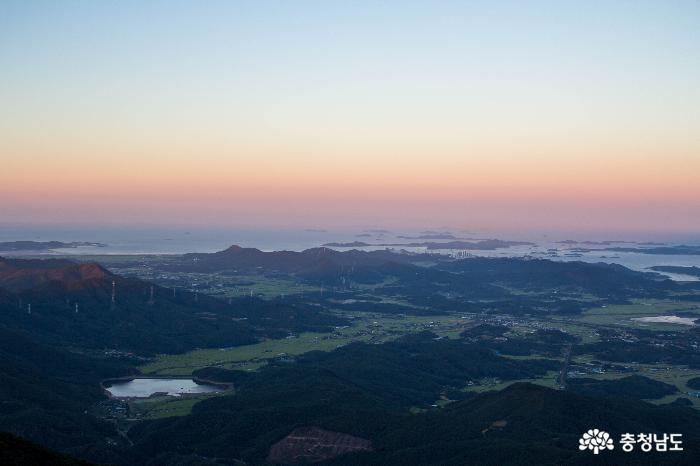 오서산, 노을과 일출이 아름다운곳 사진