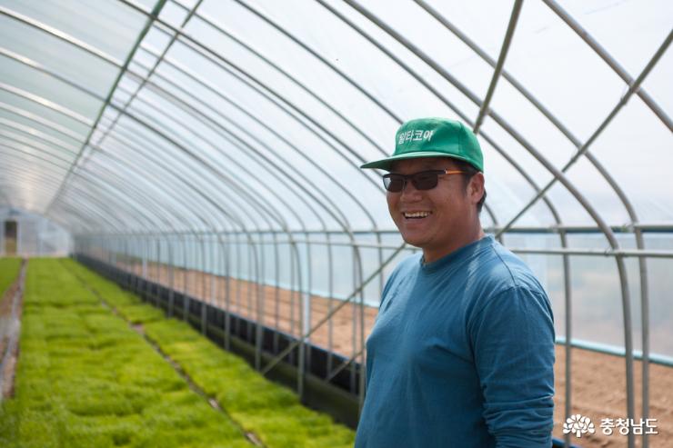 친환경 농법으로 희망을 찾은 청년농부