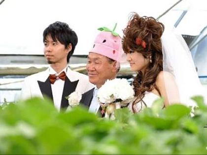 일본인의 이색결혼식'딸기결혼식'