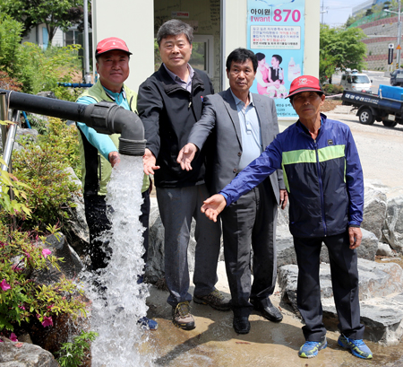 아이원870 가뭄에 또 관정 개방 농토에 물 무한제공